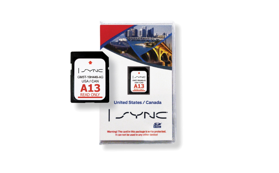 Navi.on SD Card A11 map 2020 Update GM5T-19H449-AE Sync USA/Canada Maps Compatible with Ford & Lincoln 