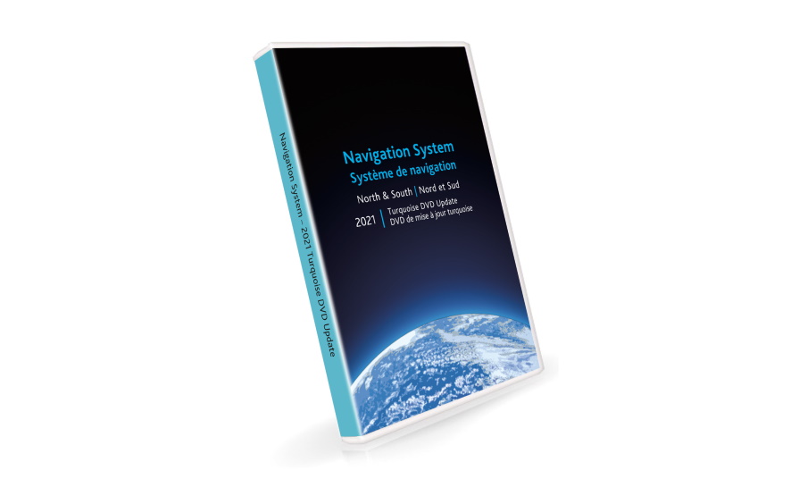 2021 Turquoise DVD Map Update for Canada photo du produit